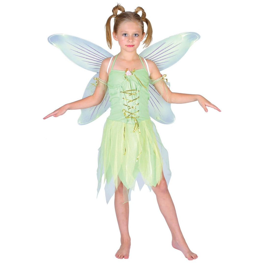 Girls Tinkerbell Neverland Fairy Halloween Costume L (8-10 years)