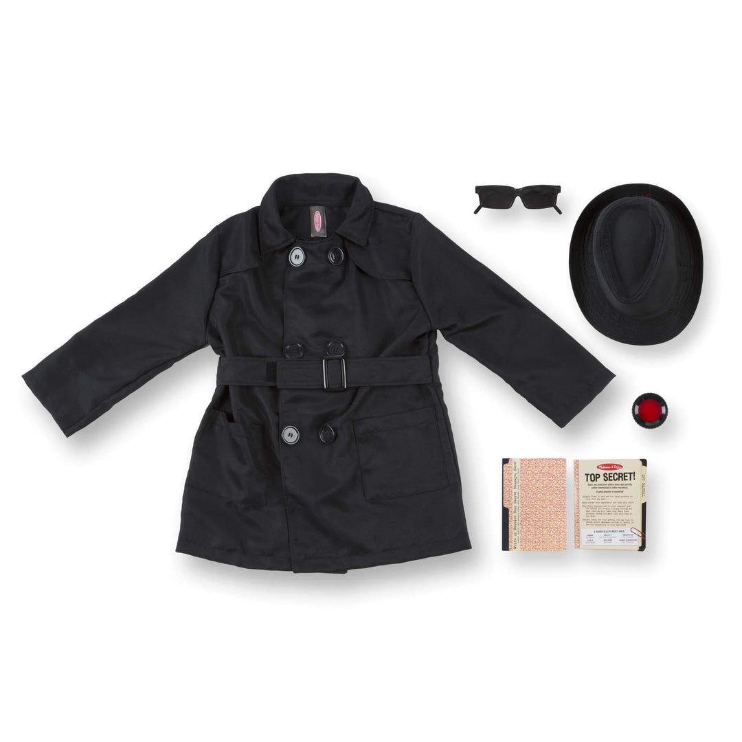 Melissa &amp; Doug Undercover Spy Role Play Fancy Dress Costume Age 5-8