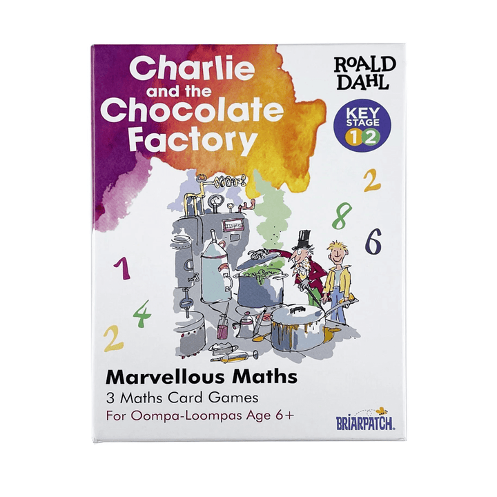 charlie and the chocolate factory marvellous math card game box set for key stages 1 and 2