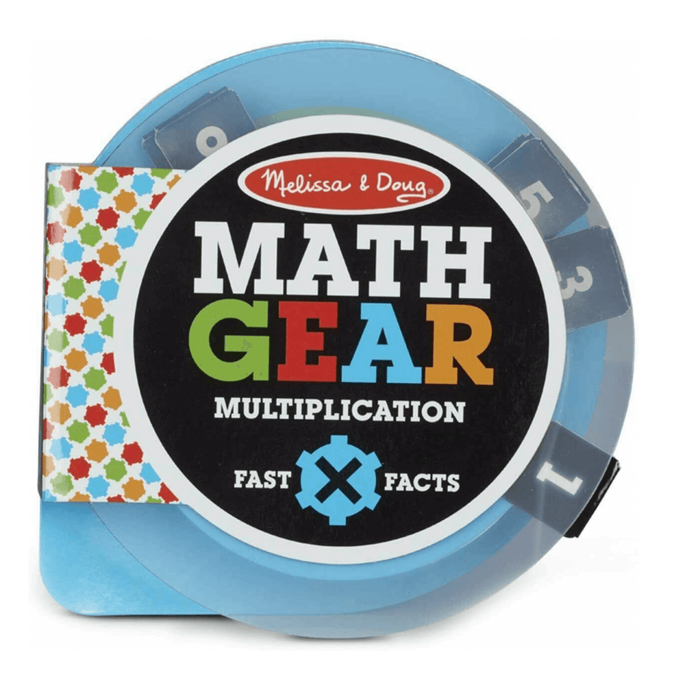 math gear blue interactive booklet fast facts in multiplication