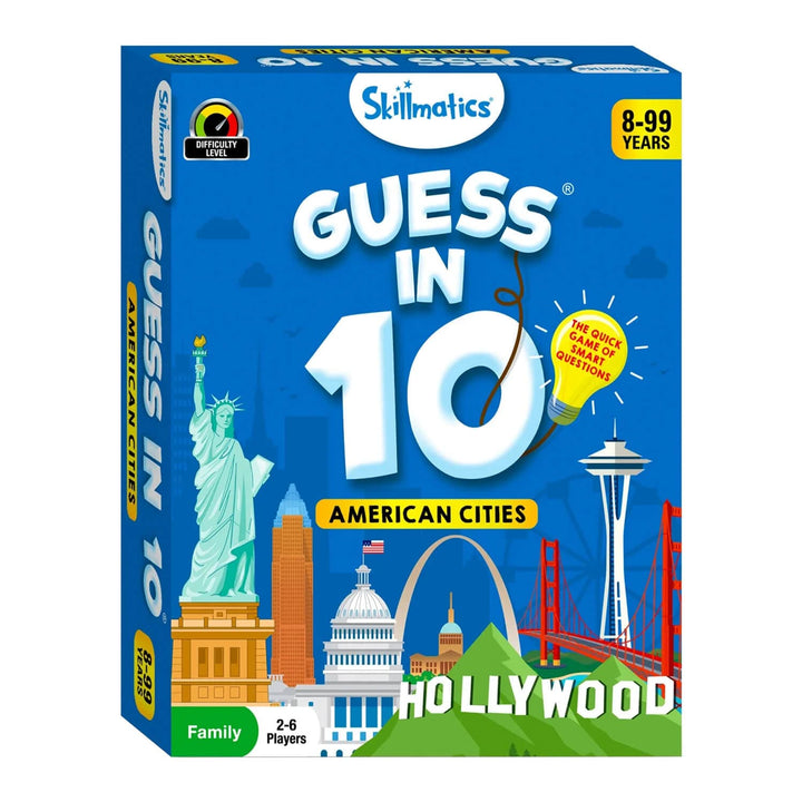 Guess in 10 American Cities family game