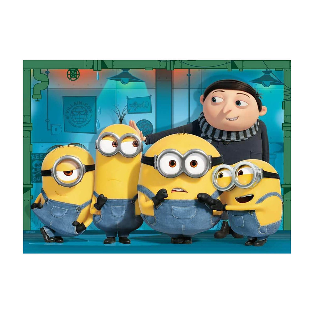 Gru Bob Kevin Stuart Otto scene from the film Minions rise of gru