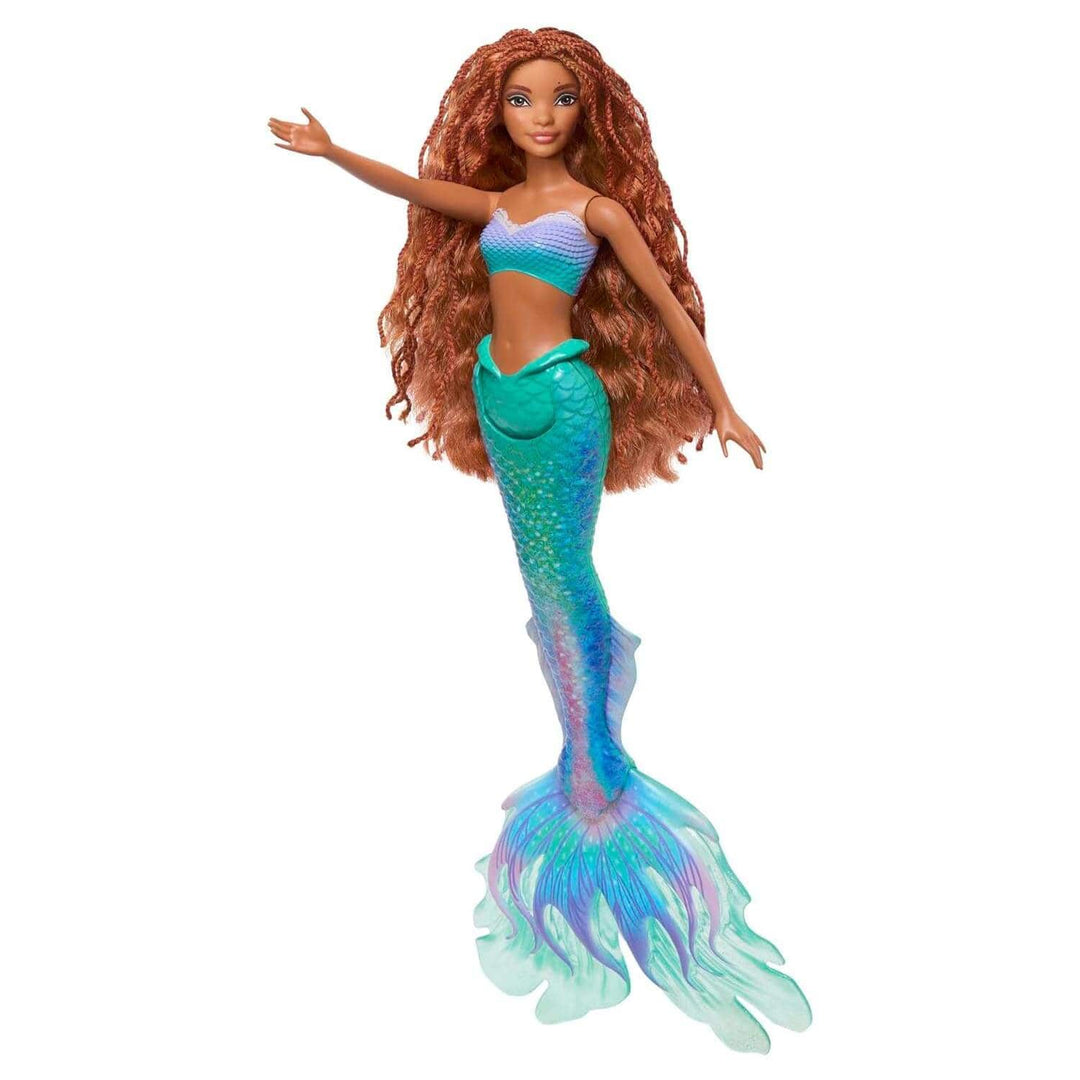 Mermaid doll with arm raised