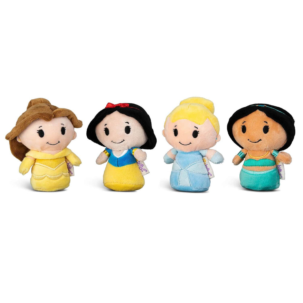 Set of 4 Disney Princess plush figures