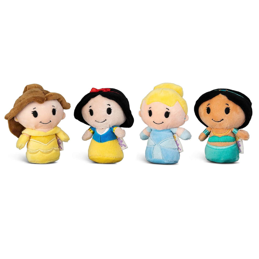 Set of 4 Disney Princess plush figures