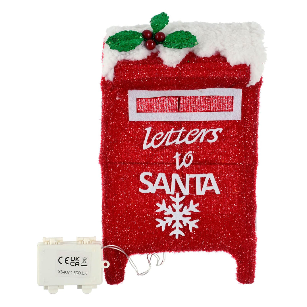 Letters to Santa post box with waterproof battery box