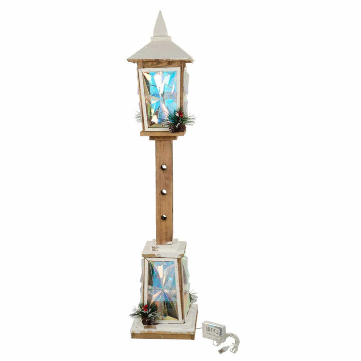 Christmas streetlight decoration with battery and USB cable