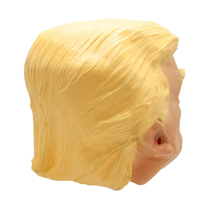 Back of the full head President mask for fancy dress parties