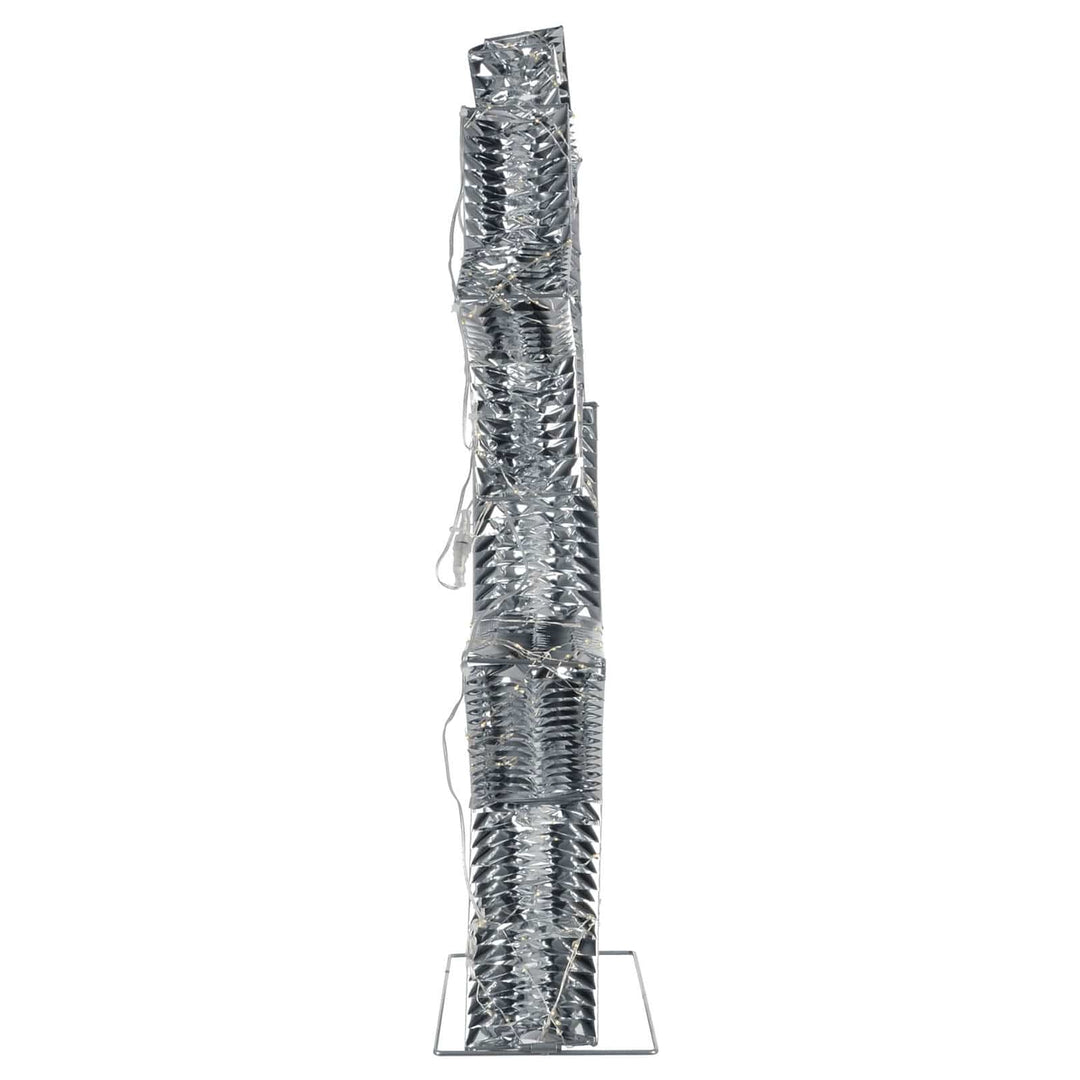 Side view of 3 star Christmas decoration