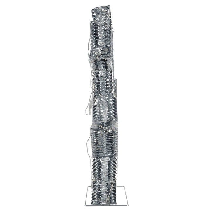 Side view of 3 star Christmas decoration