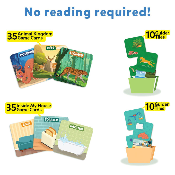 Junior Guess in 10 Questions 2 in 1 Pack Animals & House Age 3+