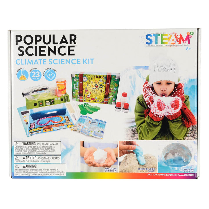 Large Climate Science Kit 13 Experiments Ice Cave Slime Snow Age 8+