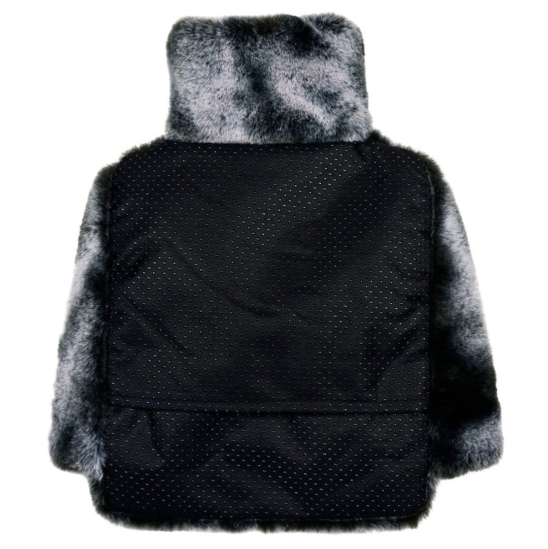 non slip dots on the base of a foot warmer on a white background