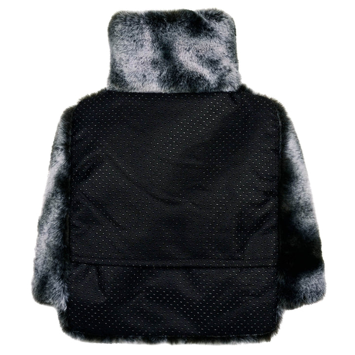 non slip dots on the base of a foot warmer on a white background