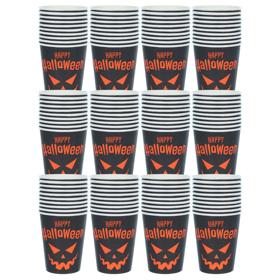Bulk Packs of Halloween Party Table Accessories Cups Plates Napkins