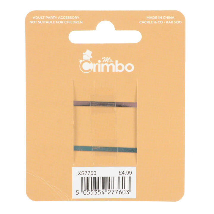 Packaged product with Mr. Grimbo branding on a beige background