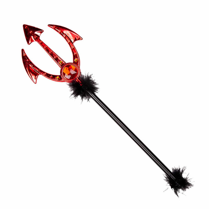 Adults Red Devil Deluxe 4 Piece Accessories Set Wings Horns Tail Trident
