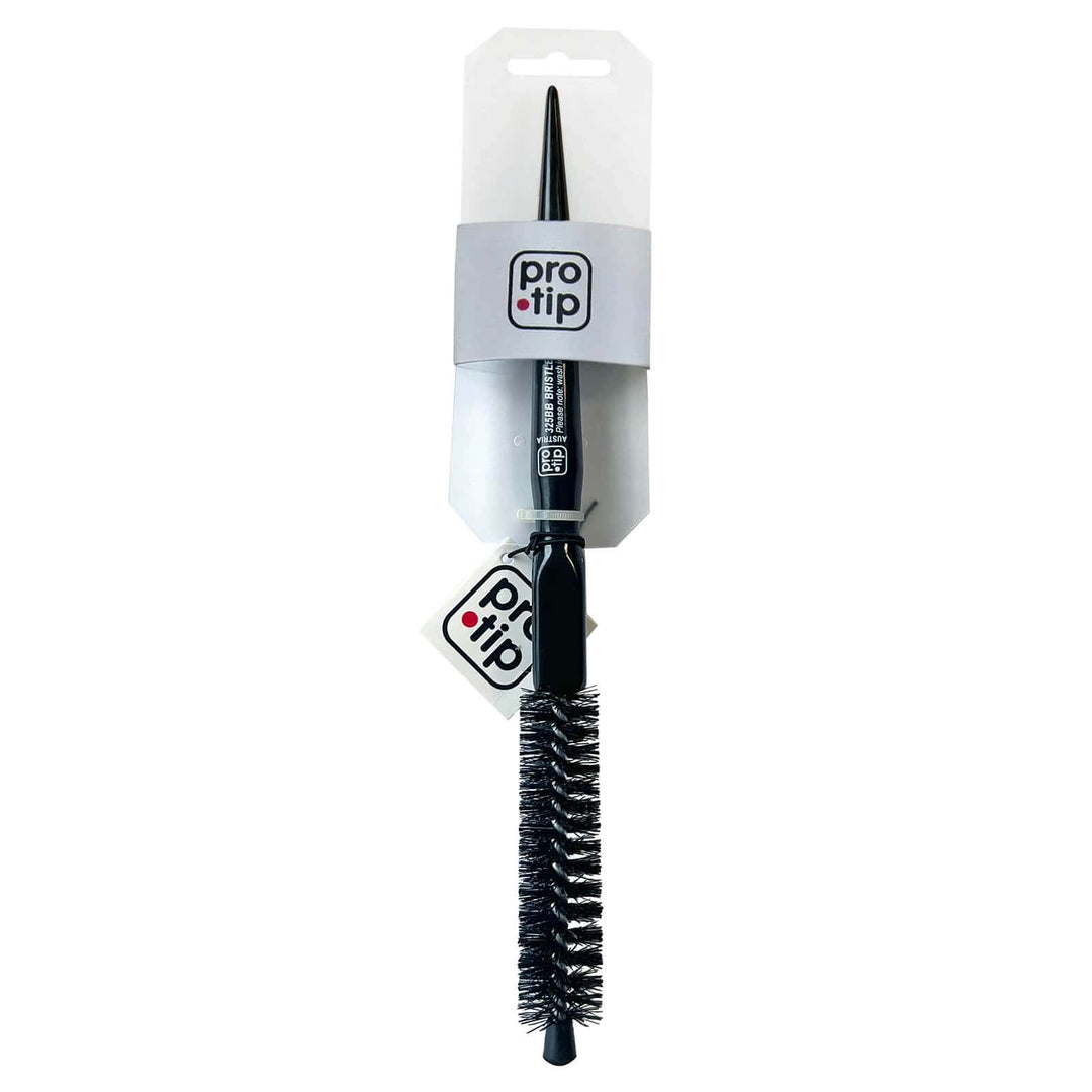 Pro-Tip Radial Bristle Brush Hair Styling Point Tip Black 22mm