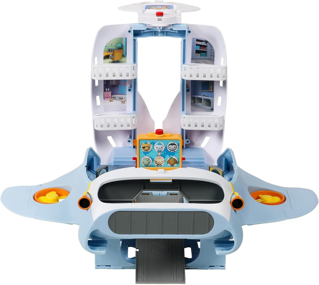 Octonauts Octoray Playset – Transforms, Sounds, Captain Barnacles & More!