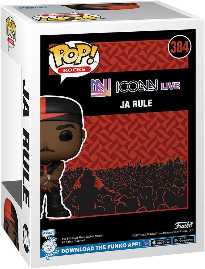 Funko POP! Rocks JA Rule Iconn Live Edition Figure No. 384