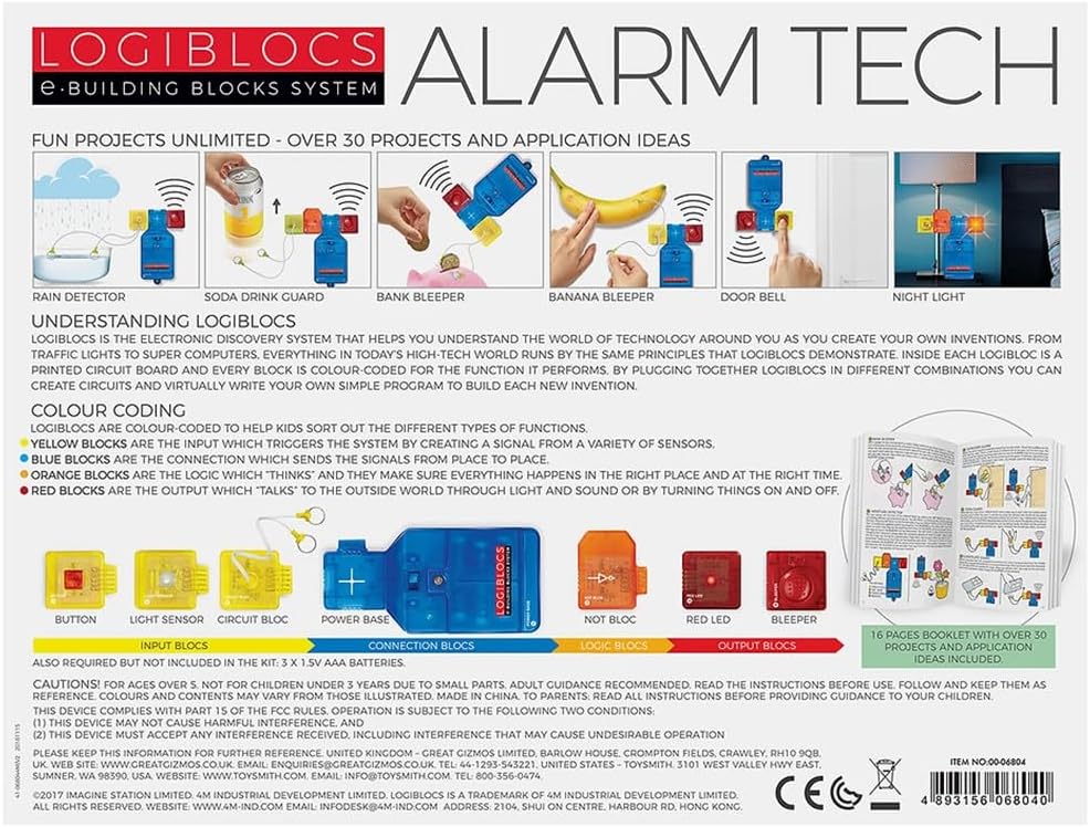 Logiblocs Electronic Discovery Kit - Fun, Hands-On STEM Learning for Kids