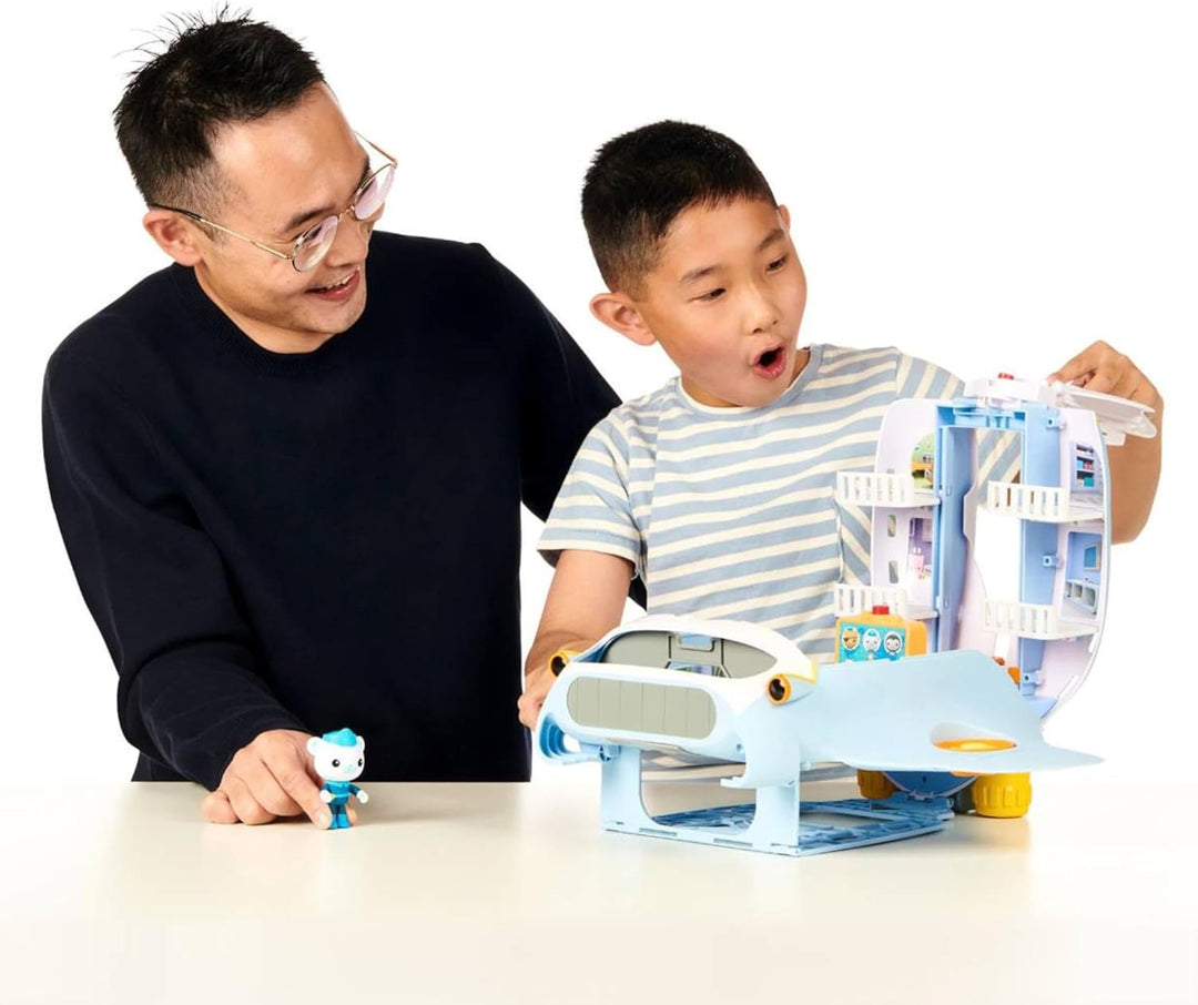 Octonauts Octoray Playset – Transforms, Sounds, Captain Barnacles & More!