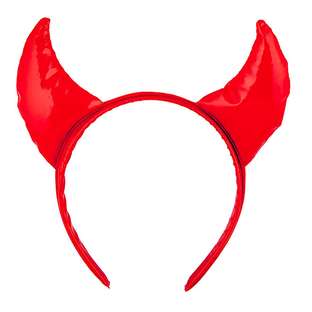 Red Devil Horns PVC Demon Stag Hen Night Fancy Dress