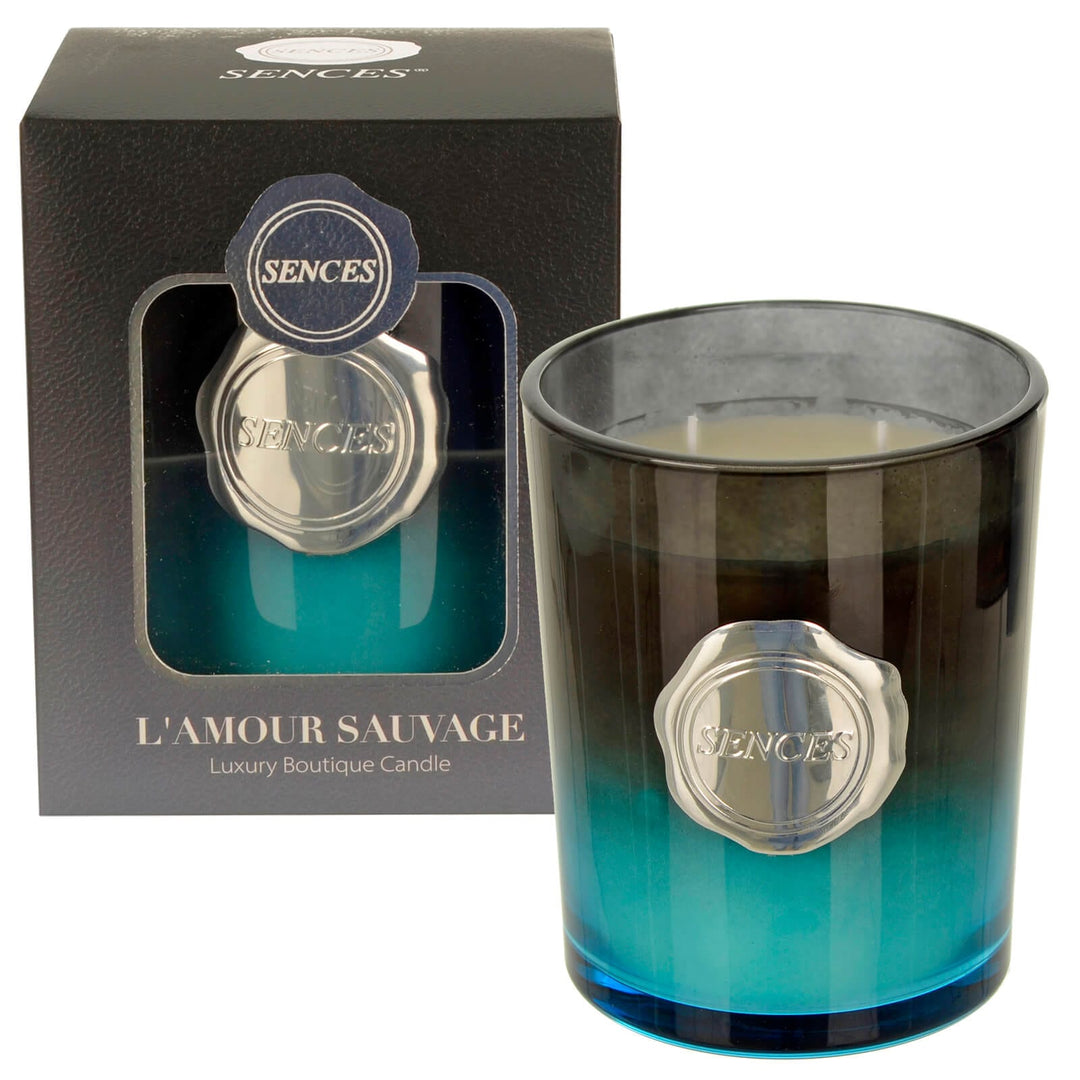 Sences Luxury Boutique Candle Scented Double Wick 470g L'Amour Sauvage