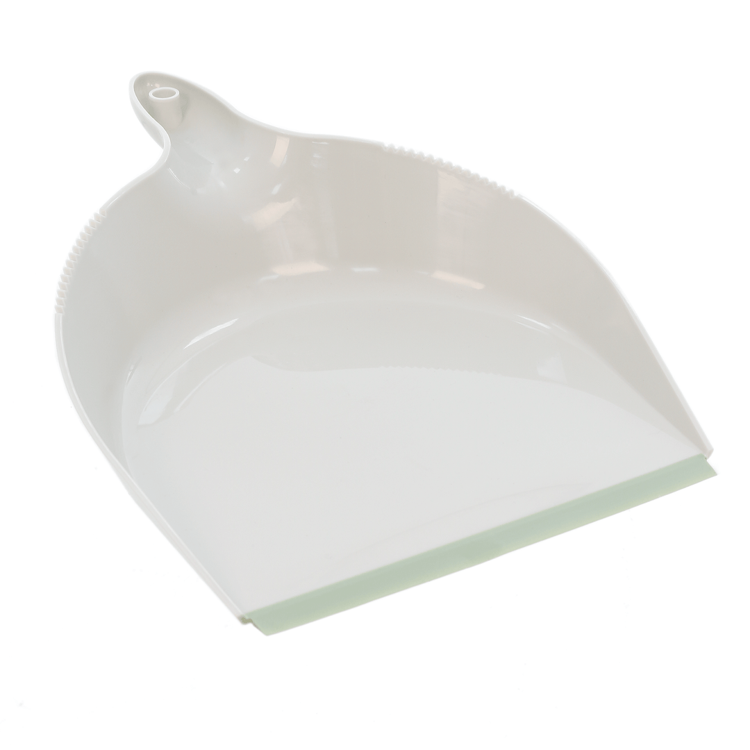 dustpan isolated featuring rubber green edge