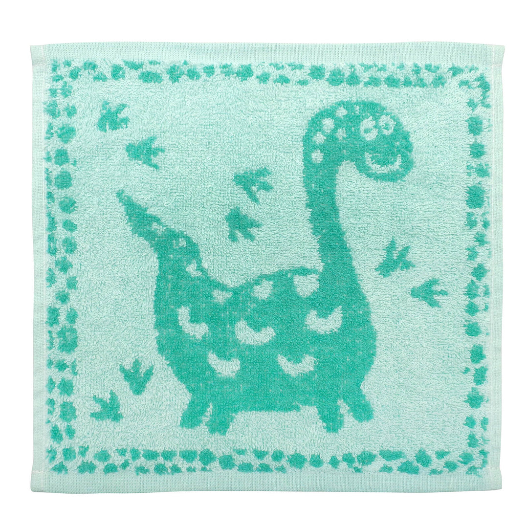 Kids Face Cloth Fun Designs Soft Gentle 100% Cotton 30x30cm Dinosaur