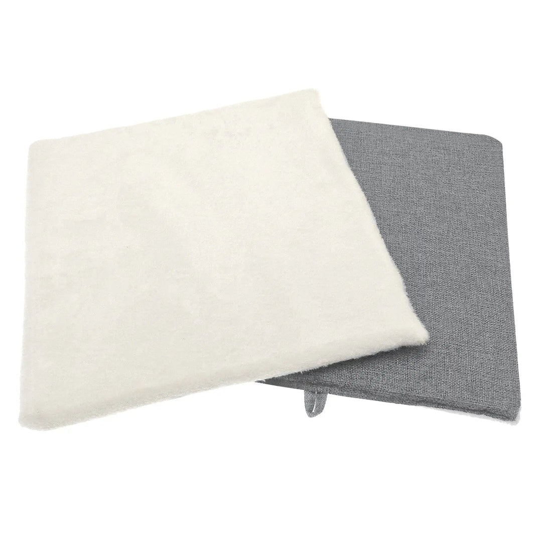 2 reversible cushion pads for grey cat house