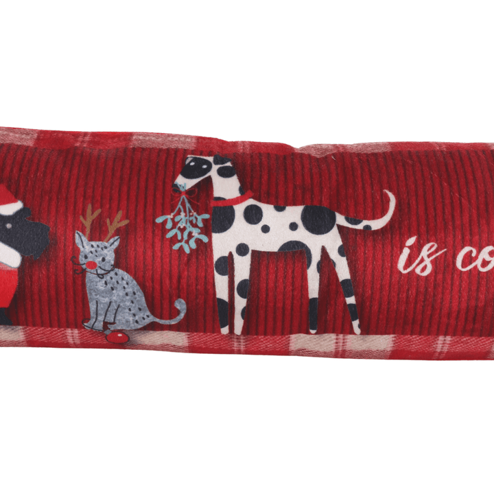 Christmas Design Plush Draught Excluder Home Door Insulation