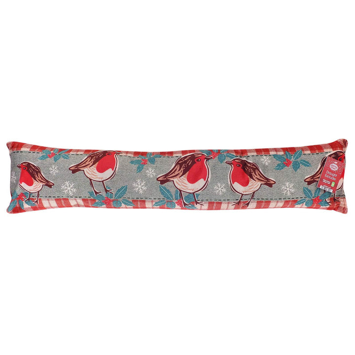 Christmas Design Plush Draught Excluder Home Door Insulation