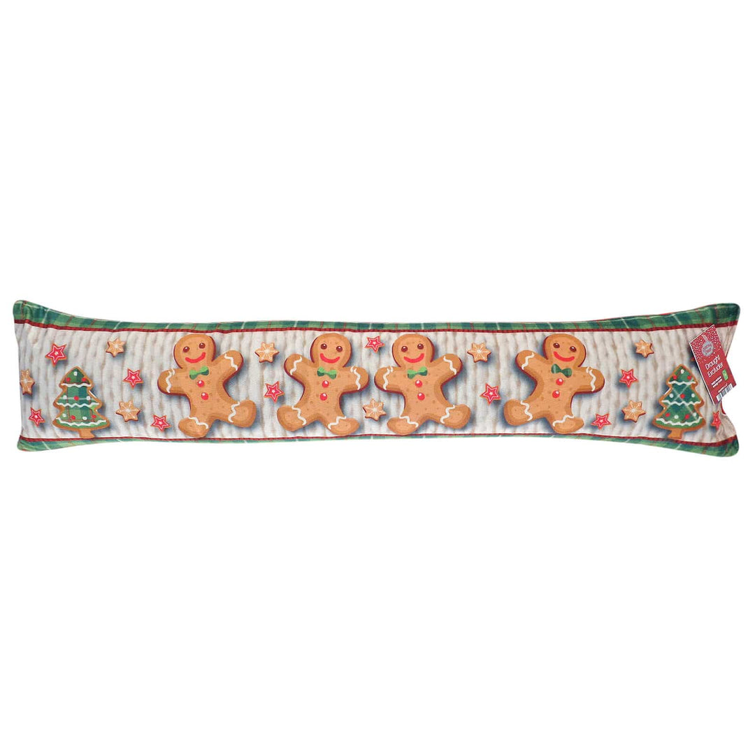 Christmas Design Plush Draught Excluder Home Door Insulation