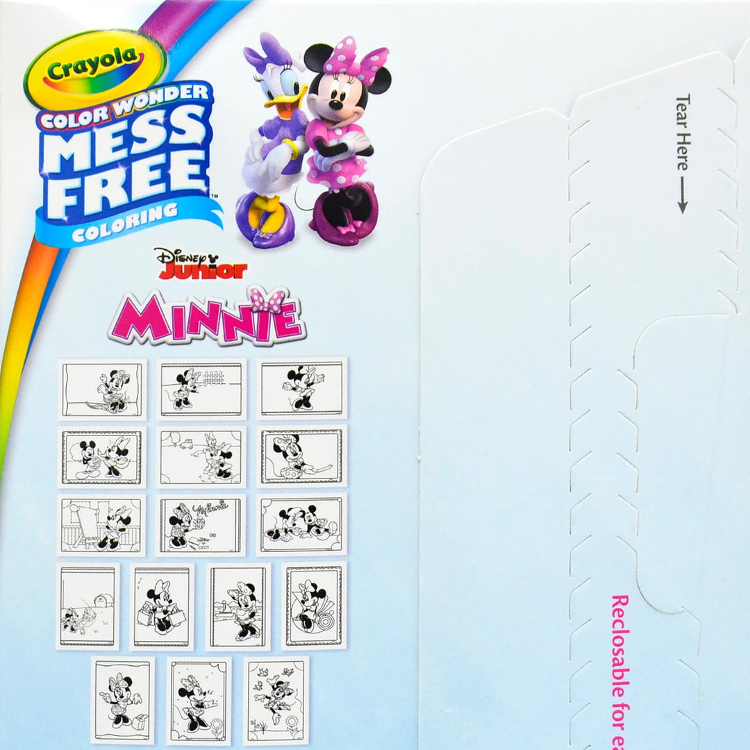 Crayola Color Wonder Minnie Mouse colouring sheets with reusable envelope for storage