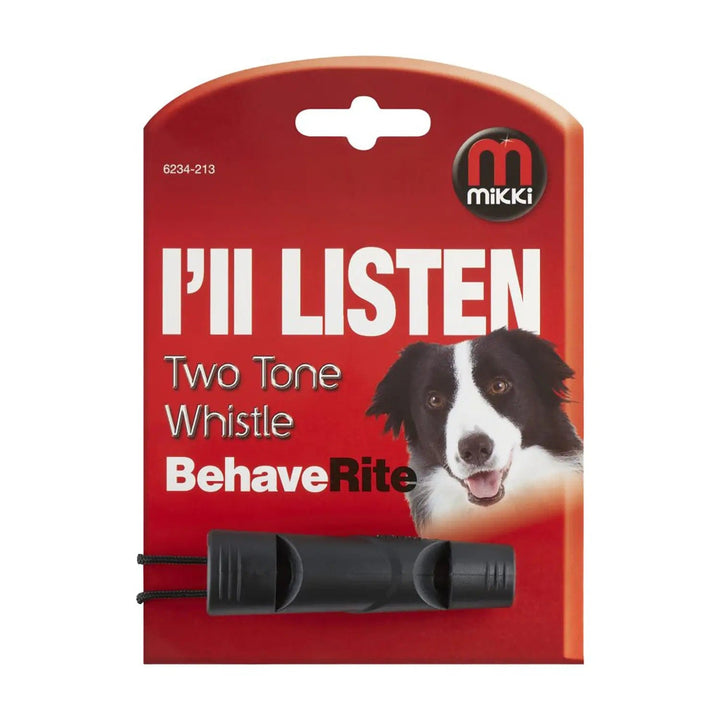 Mikki I'll listen two tone whistle for training your dog