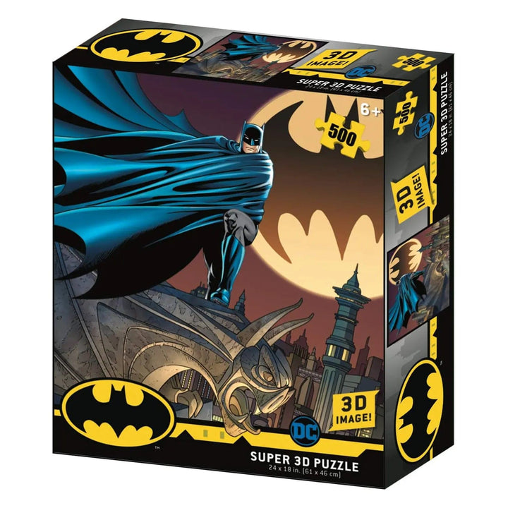 DC Comics Batman Signal Prime 3D jigsaw puzzle with 500 pieces