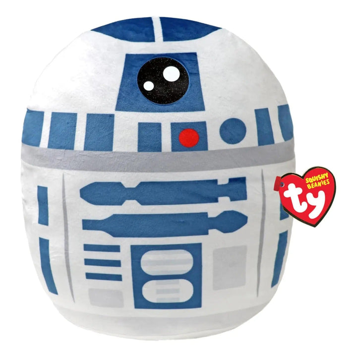 R2D2 Star Wars character Ty Squishy Beanies soft plush toy