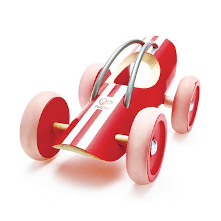 Hape e-Racer Monza Red Toy Car Handcrafted From Bamboo 19cm