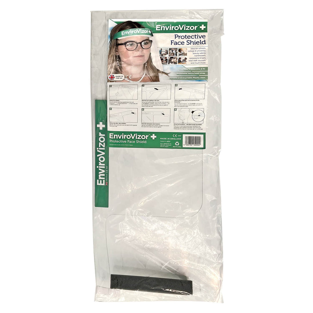 EnviroVizor Face Protection Visor PPE Shield Light Durable
