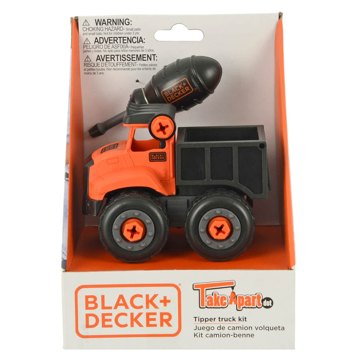 Black + Decker toy Take Apart Tipper Truck construction kit