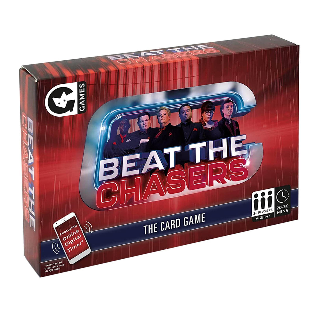 Beat The Chasers Card Game Fun Timed Challenge Age 14+