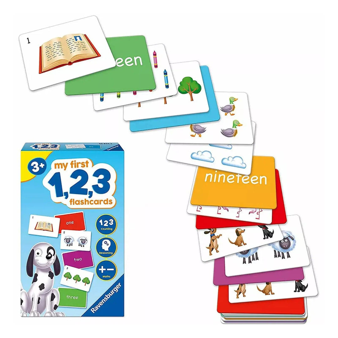 Ravensburger My First ABC 123 Flashcards 36 Double-Sided Age 3+