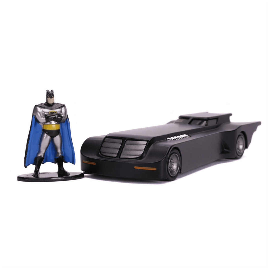 the animated series batman with batmobile