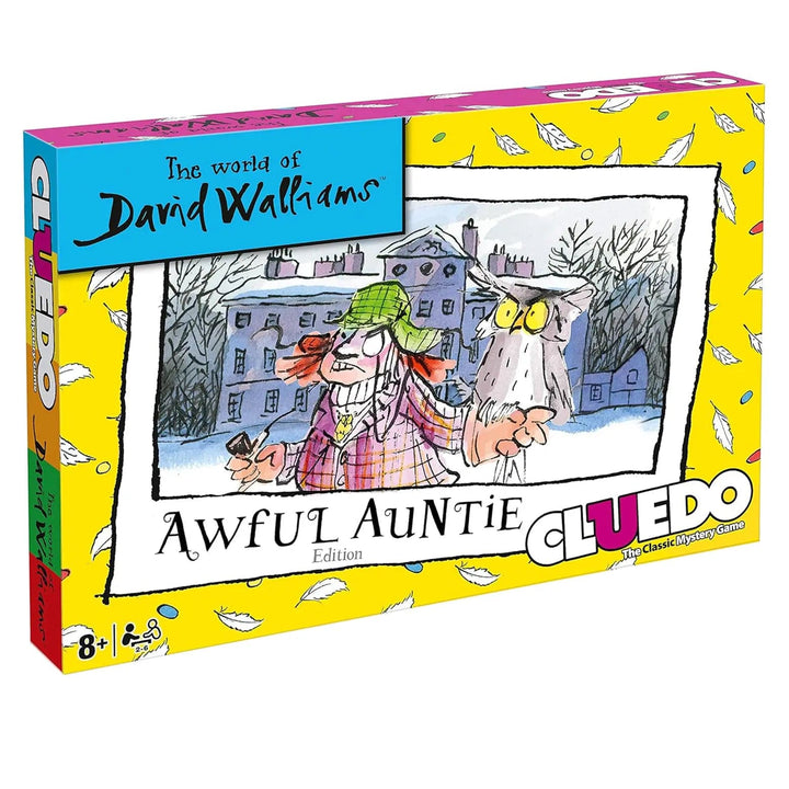 Cluedo David Walliams Awful Auntie Edition Family Game Age 8+