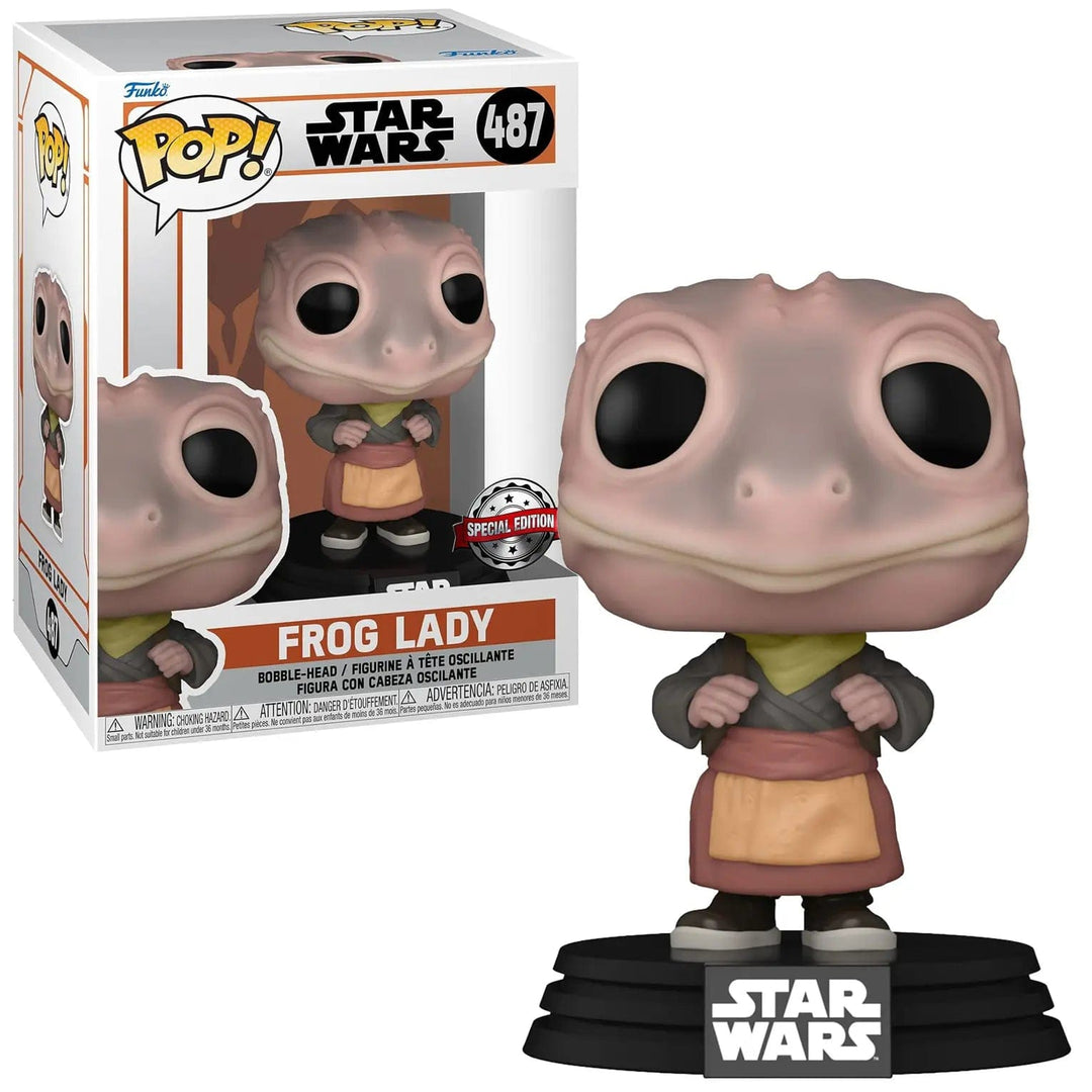 Funko Pop Star wars frog lady figure number 487