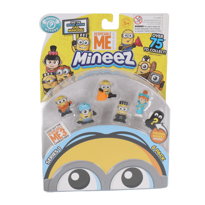 Despicable Me Mineez S1 Character 6 Pack Mystery Mini Collect