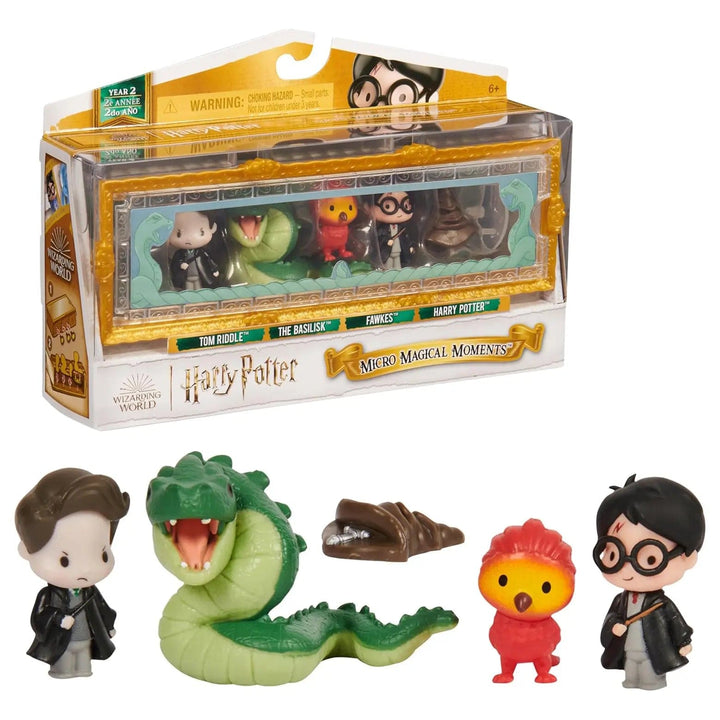 Harry Potter mini figures pack with the Basilisk