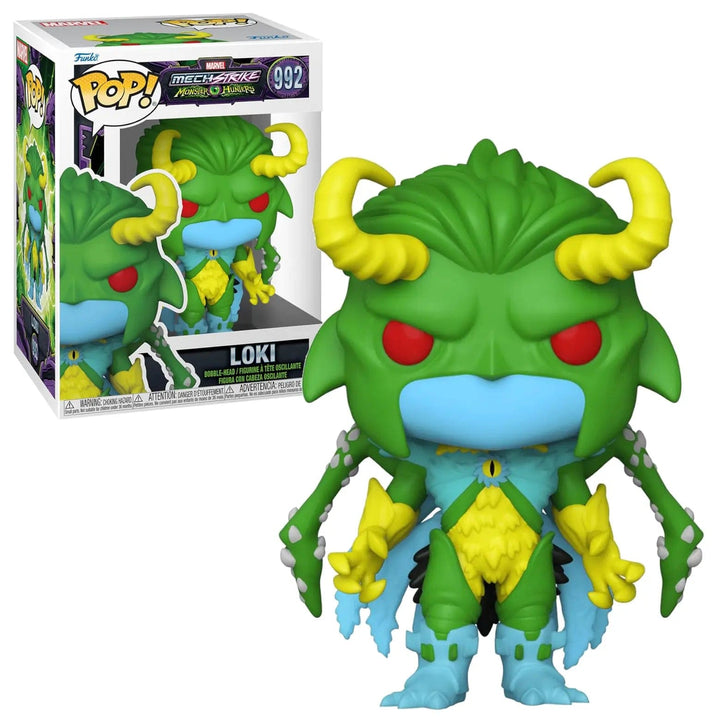 Funko Pop 992 Loki Mech Strike Monster Hunters figure