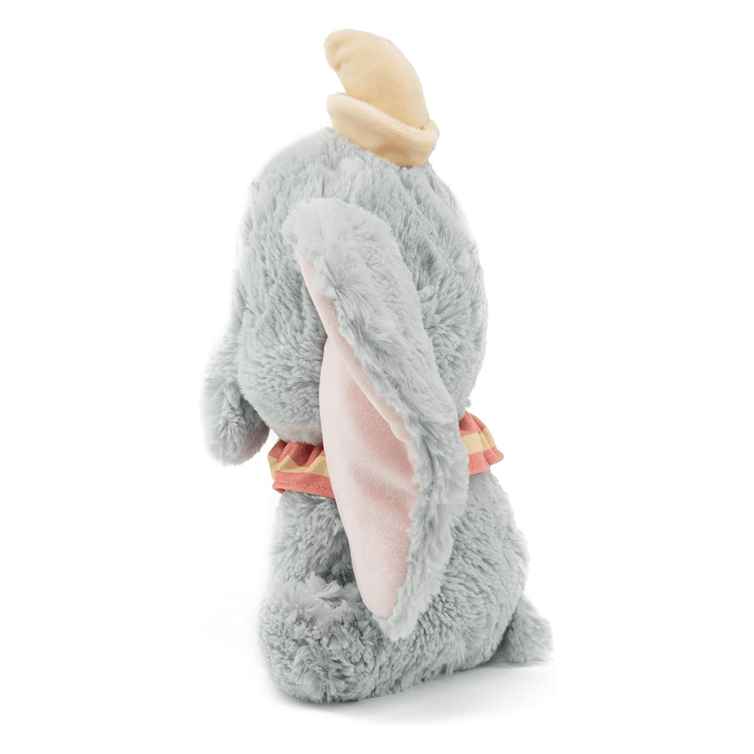 side view of disney's dumbo soft plush toy